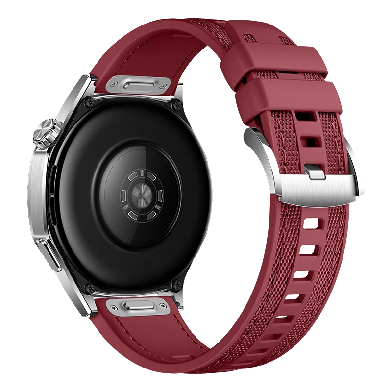 Premium 22mm Soft Silicone Nylon Replacement Wristband - Durable Strap