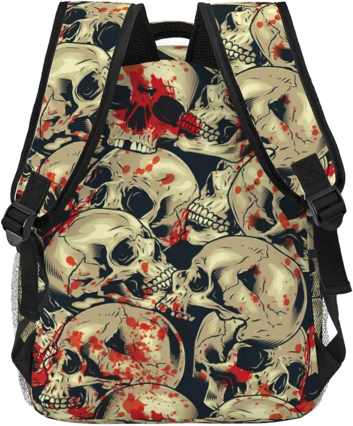 Skulls Lightweight Backpack for College, Travel, and Casual Use