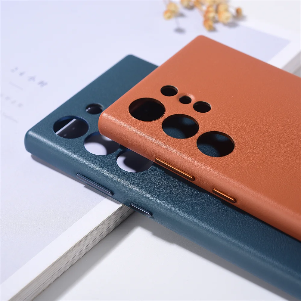 Premium Luxury Leather Shockproof Protective Case