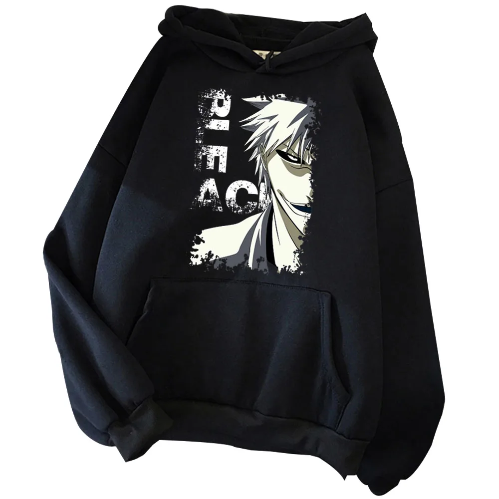 

Bleach Hoodie Bleach Anime Sweatshirt Anime Gifts Hoodie Harajuku Pullover Tops Streetwear Unisex