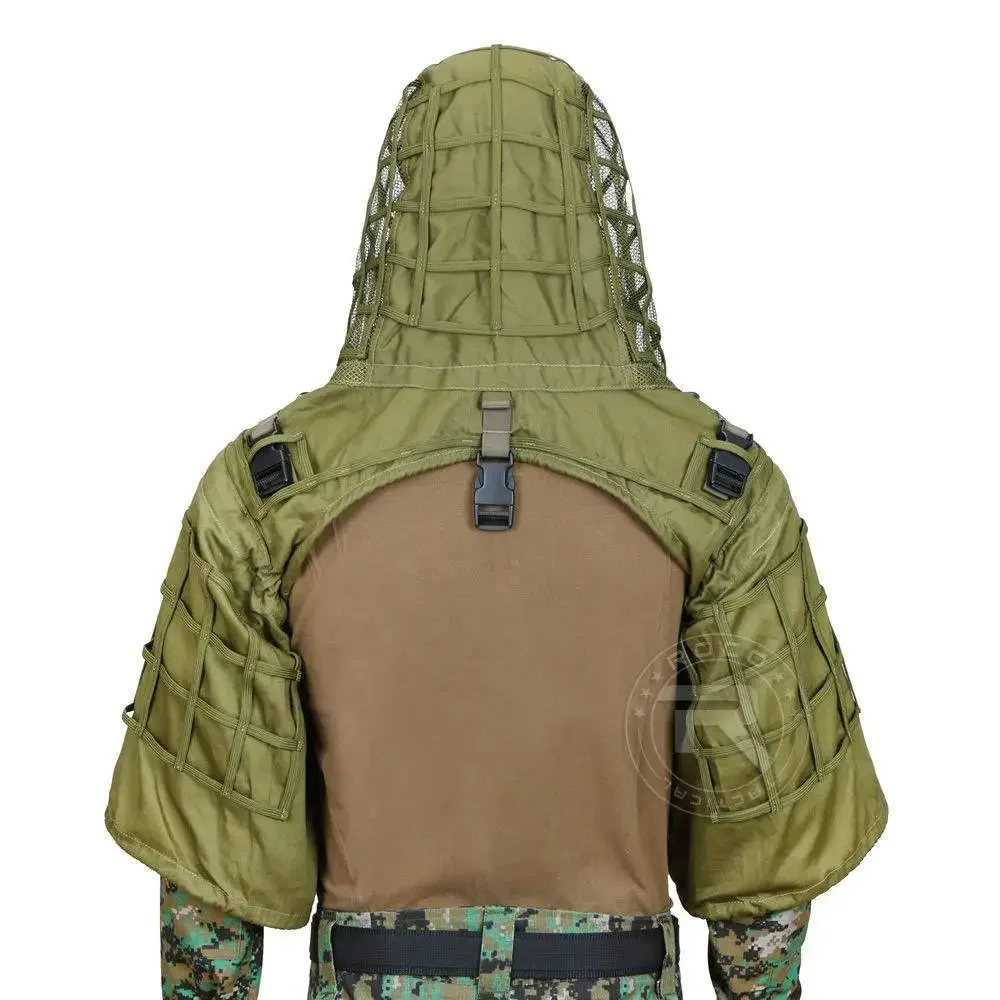 Tactical Vest Foam Board Gili Suit Jacket Airsoft Paintball Multicam Black Camouflage Gen3 Full Zip Up Battle Gear