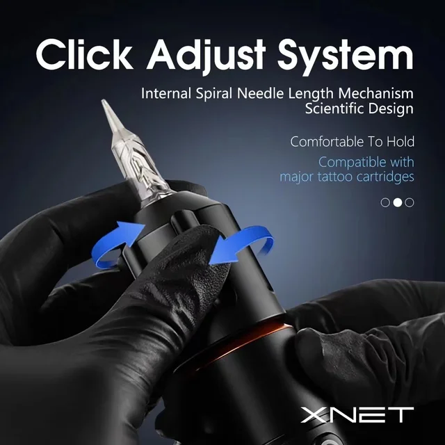 Xnet ダイレクトドライブプロ仕様のタトゥーマシン Xnet ダイレクトドライブプロ仕様のタトゥーマシン XNET Tornado