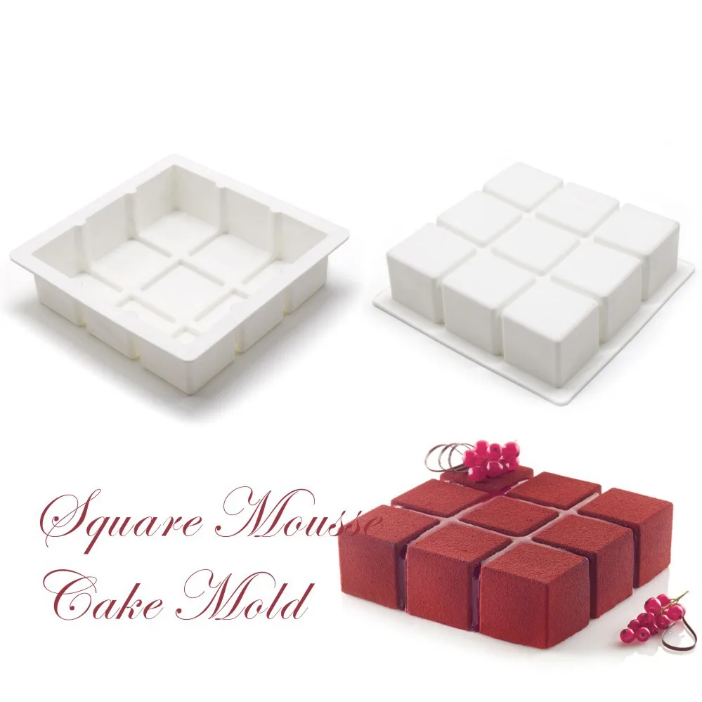 Round Corrugated Big Flower Mousse Cake Mold Taiji Design Silicone Mold for DIY Chocola... - SKU RCMM1913 - UGI Packaging