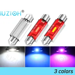 IUZIOH Highlight 12V 24V 31 36 39 41 MM 1860 Festoon Car Light Led Bulb Interior SV8.5 C5W C10W Reading Dome Trunk Signal Lamp