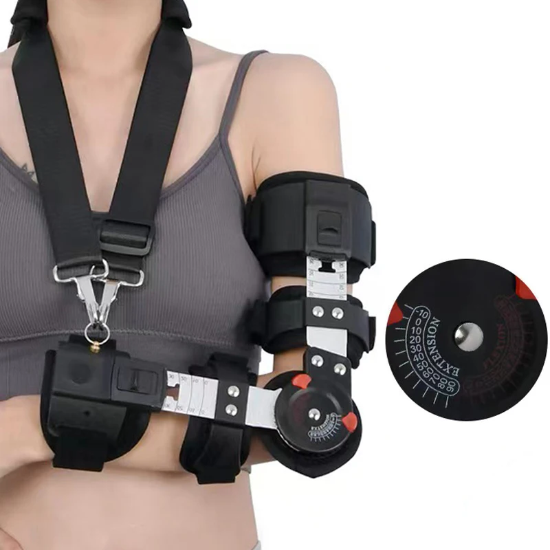 Elbow Joint Fixation Brace Shoulder Arm Sling Forarm Braces Support Splint Orthosis Orthotics Band Pad Unisex