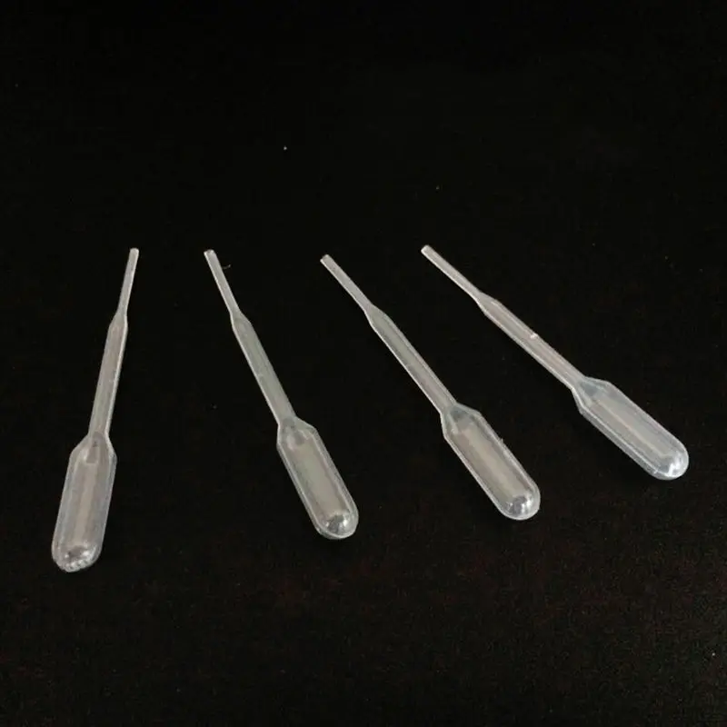 25/50/100PCS Laboratory Pipette Plastic Disposable Graduated Container Liquid Dropper Equipment Straw 0.2 / 0.5 / 1/2/3/5 10ML