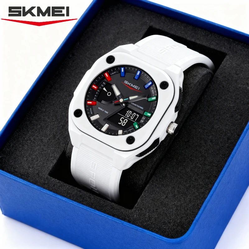 SKMEI 2328 Digital Electronic Watch LED Shockproof Sports Quartz Watches for Mens Women Waterproof Wristwatch Clock Reloj Hombre
