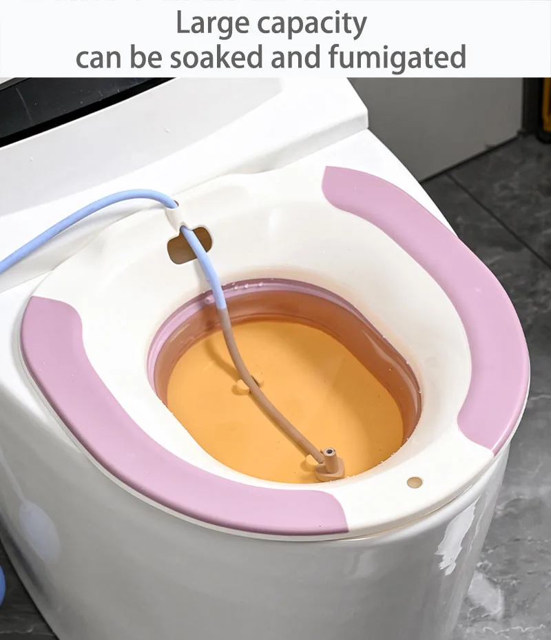 Folding Toilet Bidet Pregnant Women Special Wash Basin Bath Tub Soaking For Pregnant Women Hemorrhoid Patient Care clean Basin