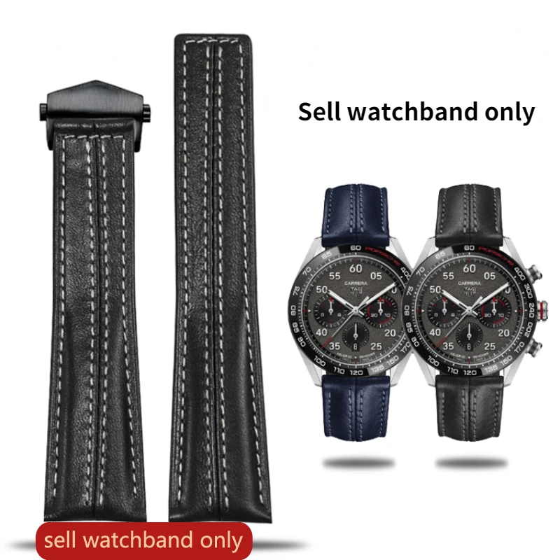 Cinturino In Vera Pelle Per Tag Heuer Calila Porsche Edition Heuer Pelle Bovina Monaco Heritage 6 Accessori Per Cinturini 20 22Mm