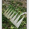 New Iron Gardening Hoe Weeding Rake with Glove Agricultural Tools Grasping Raking Loosening Soil Artifact Harrow Garden Tools 3