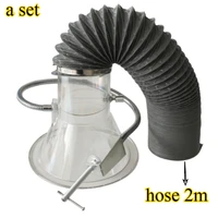 การประสาน การเชื่อมดีบุกสายการประกอบเครื่องดูดควันเครื่องดูดควันเครื่องดูดควันไอเสียพร้อมท่อยืดหยุ่นและแคลมป์ประกอบช่องดูด 1