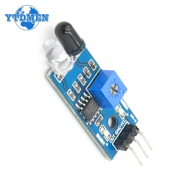 10PCS IR Infrared Obstacle Avoidance Sensor Module Smart Car Robot 3-wire Reflective Photoelectric Sensor for Arduino