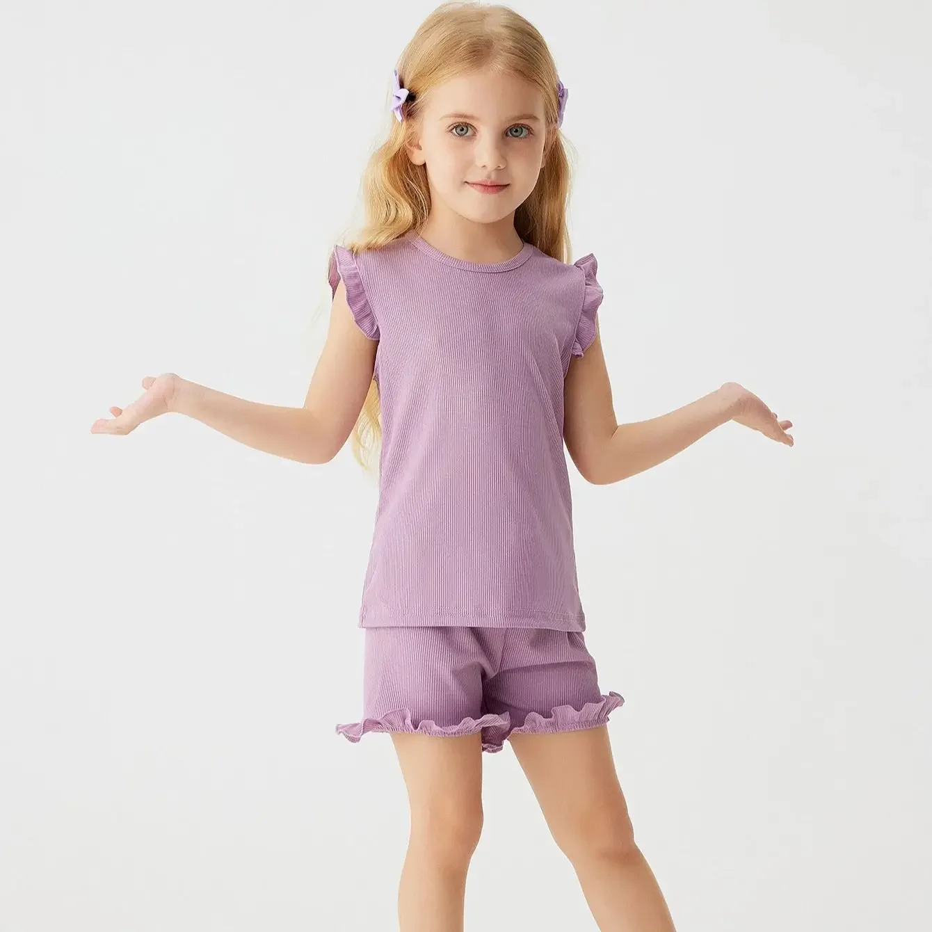 Lemon Beret Pantaloncini Corti Eleganti Per Bambine E Ragazze - Small Girls Short
