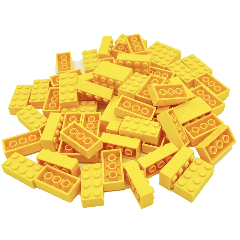 thumbnail image 1 of Bloques de construcción 2x4, juguetes creativos clásicos para hacer tú mismo, compatibles con las principales marcas 3001, juego de ladrillos MOC a granel, regalo para niños, 100-300 piezas, 1 of 5