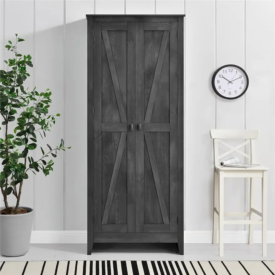 

Ameriwood Home Farmington 32" Storage Cabinet in Gray
