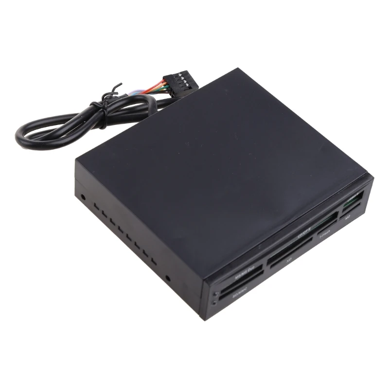 3.5 inch USB SD MMC XD TF Card Reader Internal MS CF MD P9JB 5