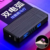 Plasma Dual ARC Touch Sensitive Lighter USB Rechargeable Windproof Flameless Lighter Gift for Men 2