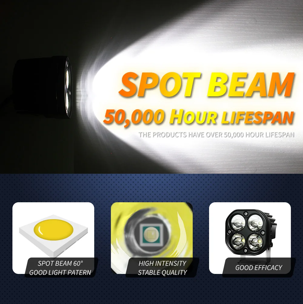  LED ۾ ,  Ȱ, 4x4 ε  Ʈ ,  簢 ƮƮ, 12V 24 V, 3 ġ