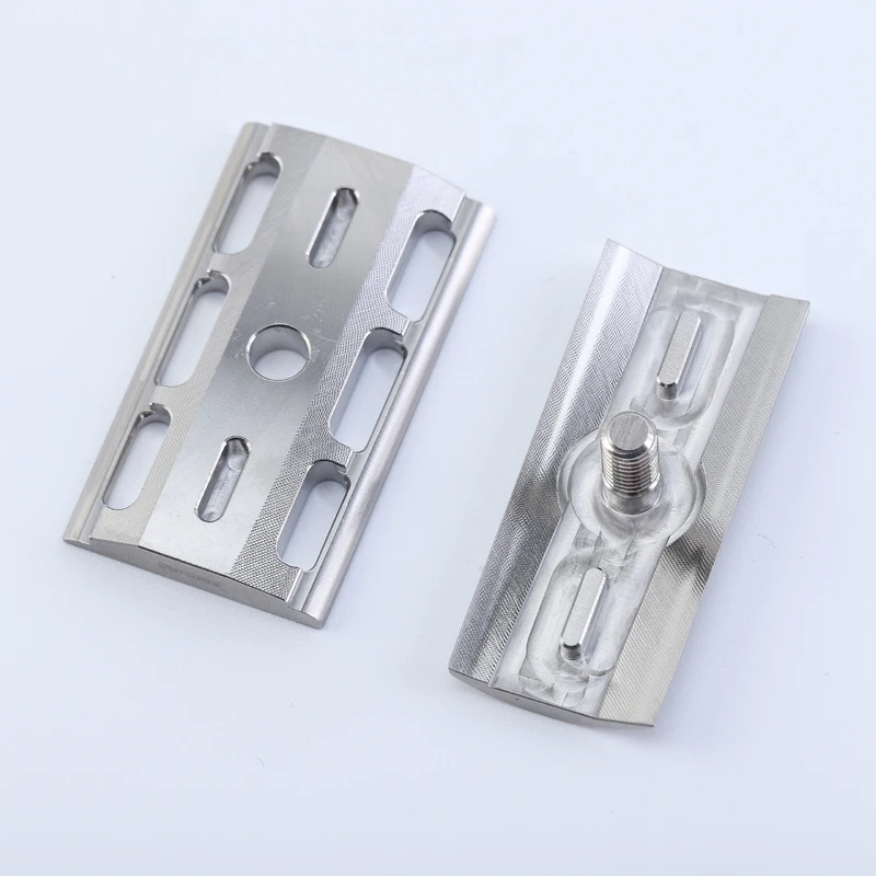 Yaqi  SLOPE 316 Stainless Steel Slant Safety Razor Head 3