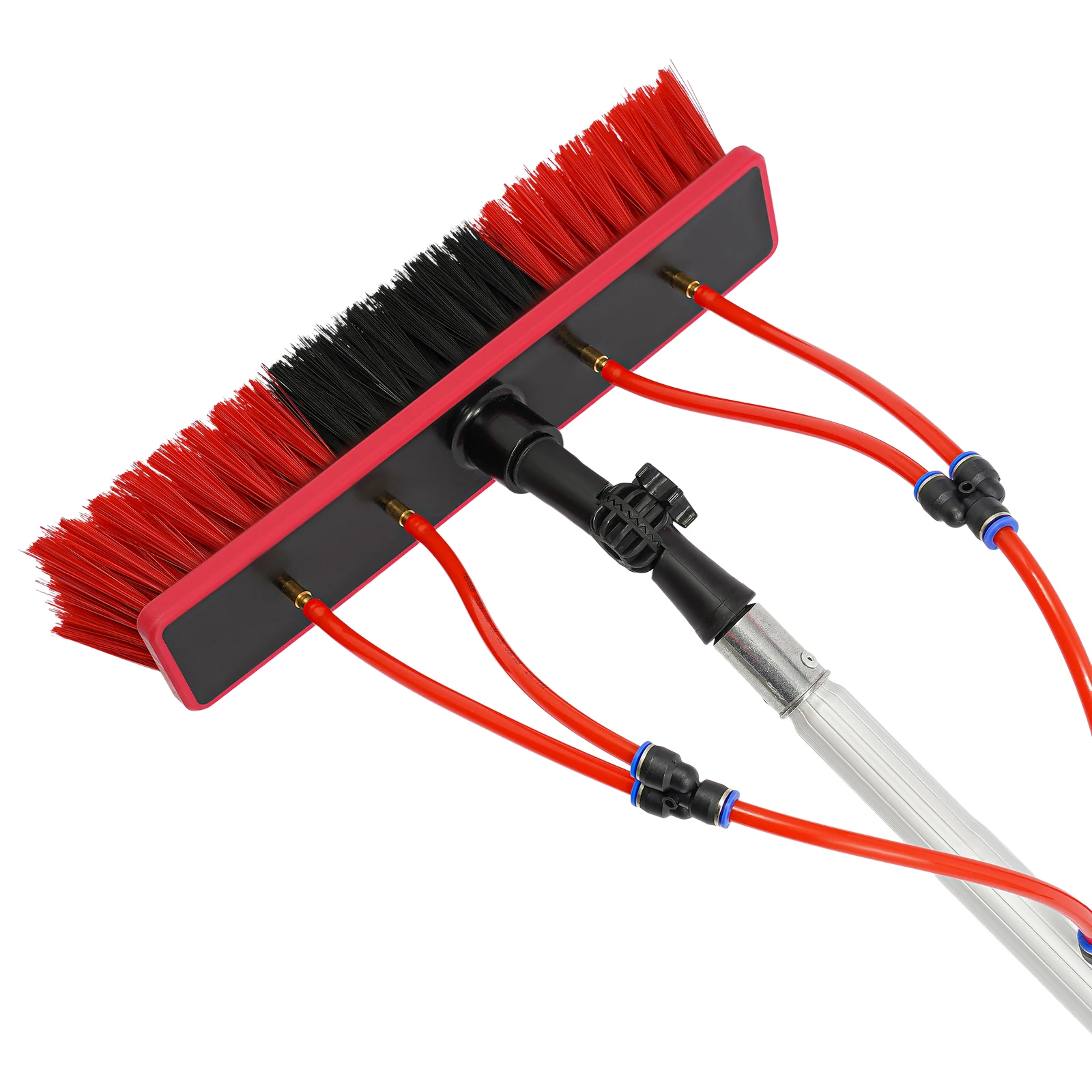 5 m Solarpanel-Reinigungsbürste, verstellbares Stangenreinigungsset, Solarpanel-Reinigungsstange und Fensterwaschausrüstung für den Außenbereich – Detail 8