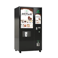 Hot Sale Coffee/Coffe/Cafe Vending Machine Professional Instant Cold And Hot Coffee Vending Machine 2