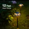 Pathway Lights Kits 3W LED 8PK Outdoor Low Voltage Landscape Lighting 180 Lumen Hardwired 2 Tier Pagoda Path Light 3000K Warm Wh 3