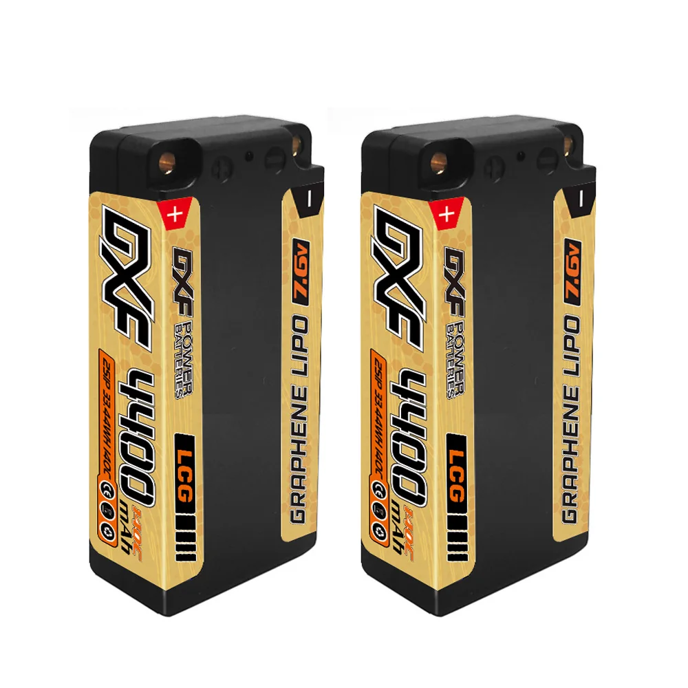 バッテリーDXF-Lipo2sショートパックHv 7.6v 6300mah 7000mah 4800mah