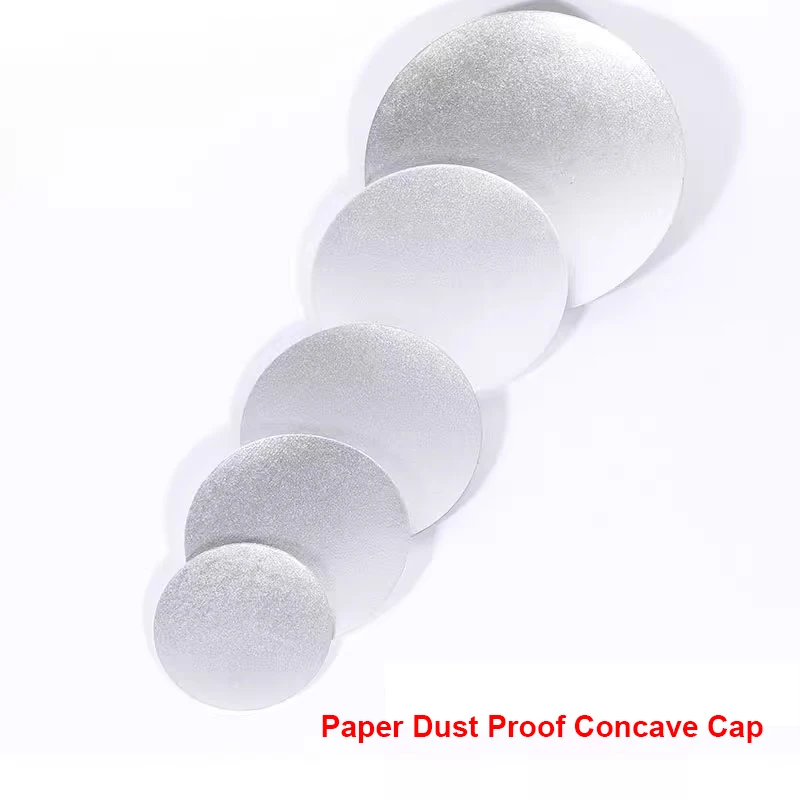 2pcs 35/40/45/55/65/75/90/105/115mm Speaker PP or Paper Dust Cap Woofer Loudspeaker Plastic Concave Cap Cover Bass Repair