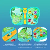KENLUMO Interactive Musical Butterfly Toy for Toddlers,Animal Sounds&Game&Flash Light&Early Educational,1 Year Old Boy&Girl 12+M 2