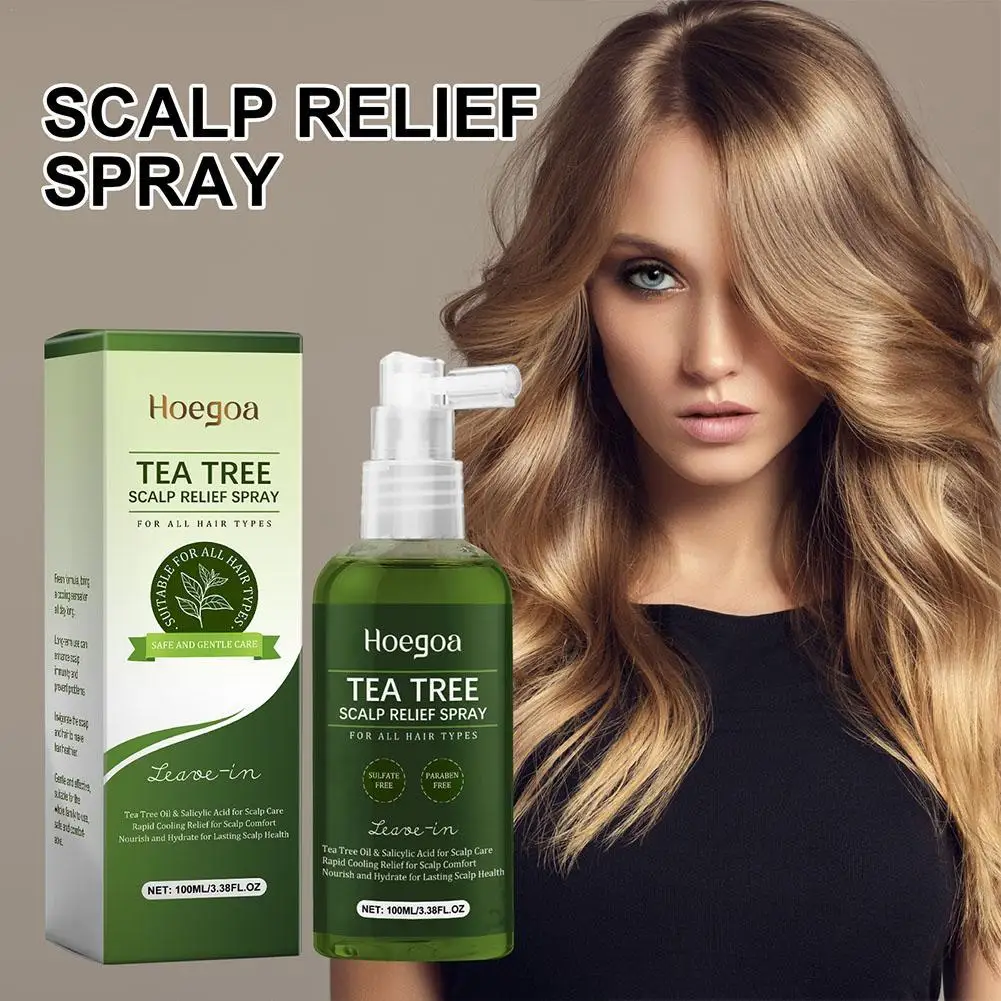 100ML Nourishing Scalp Relief Spray Nourishing Smooth Moisturizing Hair Gentle Care Scalp Spray