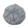 Fashion Lady Lace Floral Muslim Ruffle Cancer Chemo Hat Beanie Scarf Turban Head Wrap Cap Hat 2