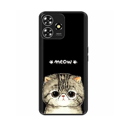 Luxury Painted Soft Protective Case - Artistic Design Cover s for ZTE Axon 50 Lite (00019)