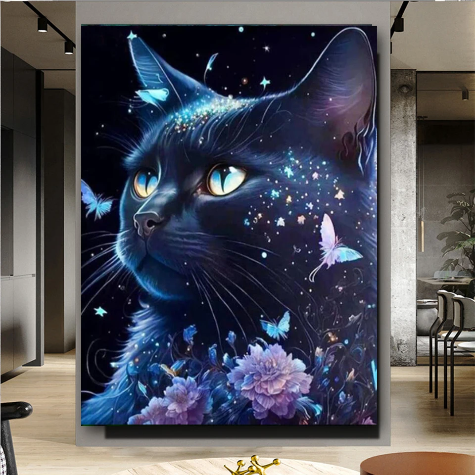 cat AH2072 5D Diamond Painting -  – Five Diamond  Painting