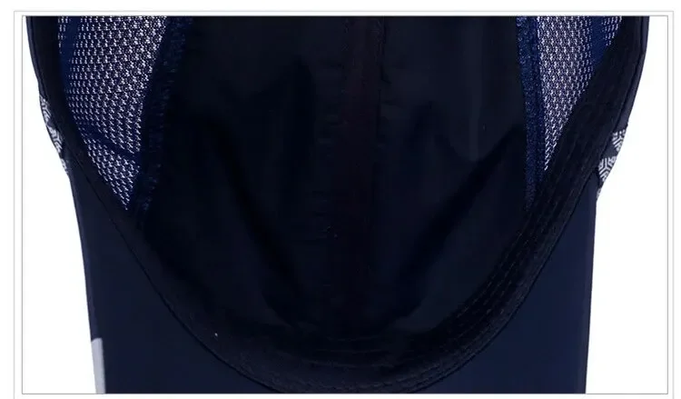 Neue Sommermütze, schnell trocknende Kappe, modische Frühlings-Baseballmütze, Outdoor-Sportmütze, atmungsaktive Netzmütze, Visiermütze – Detail 4