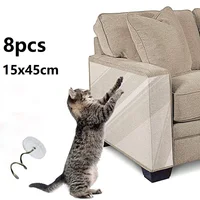 8 sztuk drapak dla kota Post odstraszający podwójna taśma przeciw zarysowaniu kot kanapa pokrowiec na meble kot scratch Guards Sofa ochrona 1