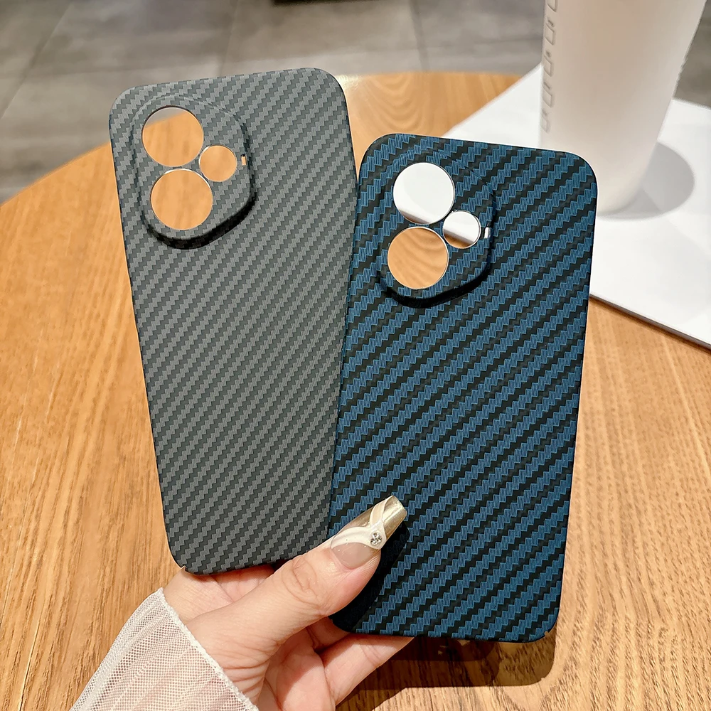 Carbon Fiber Texture Matte Hard Case Cover for Honor 400 Global Version
