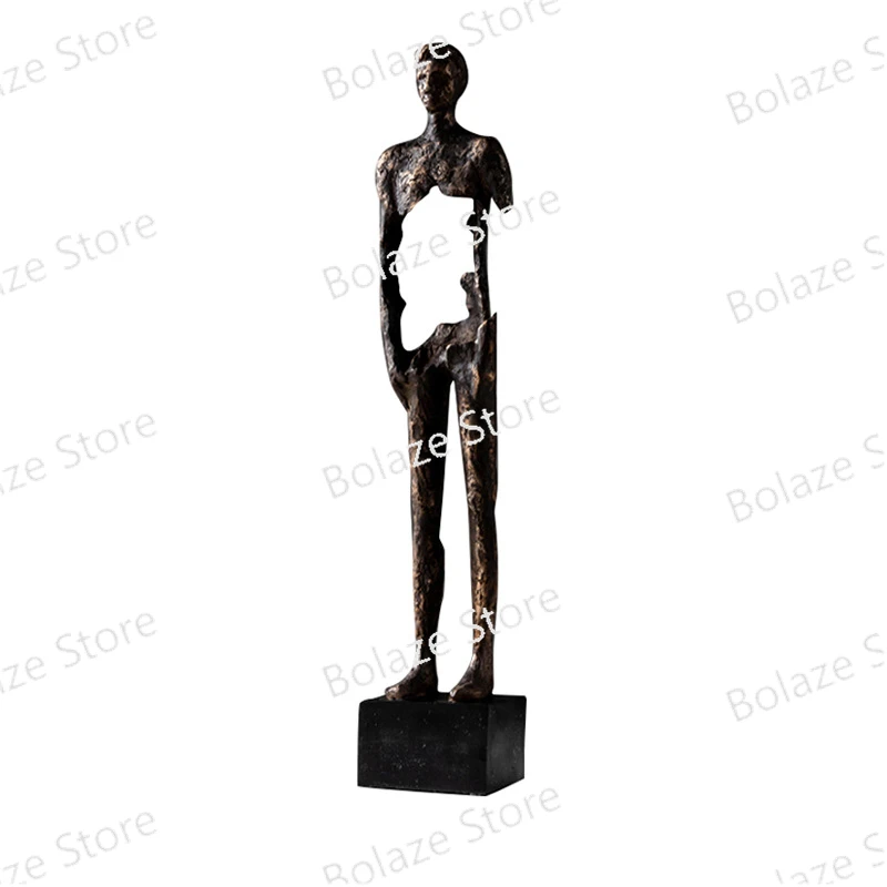 

Abstract Character Ornaments, Creative Human Body Sculptures, Living Room Foyer, TV Cabinet, Office Furniture, Resin Decorations