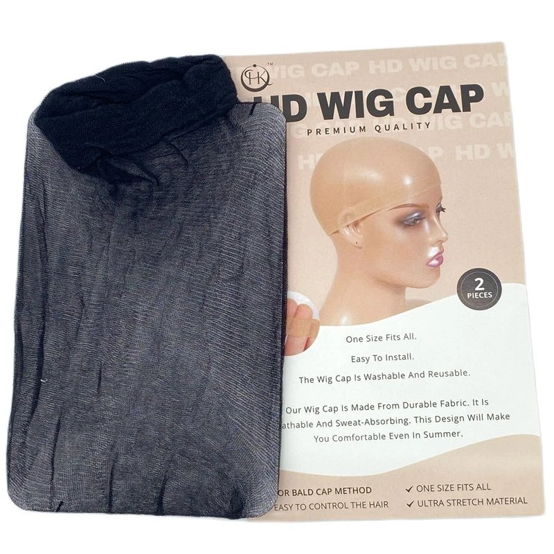 10 Pcs HD Thin Wig Cap Transparent and Invisible Sheer Wig Cap for HD Wigs Wig Accessories 6