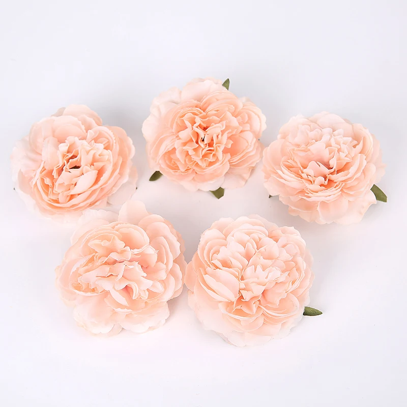 thumbnail image 1 of 2/5 piezas de flores artificiales de peonía de 8,5 cm para decoración de bodas, bodas, flores falsas para decoración del hogar, manualidades, regalos, accesorios de guirnalda, 1 of 5