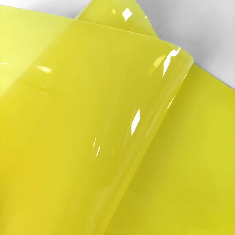 0.8MM Translucent Faux Leather Sheets PVC Vinyl Film for Packaging Decoration Bag Making Halloween DIY Craft Handmade 46x120cm
