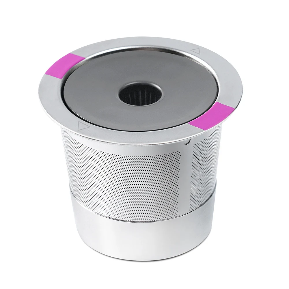 

Coffee Filter Cup Stainless Steel Reusable Coffee Capsule Cup For K Plus Coffee Maker Accessories 1.73x2.08x1.42inch