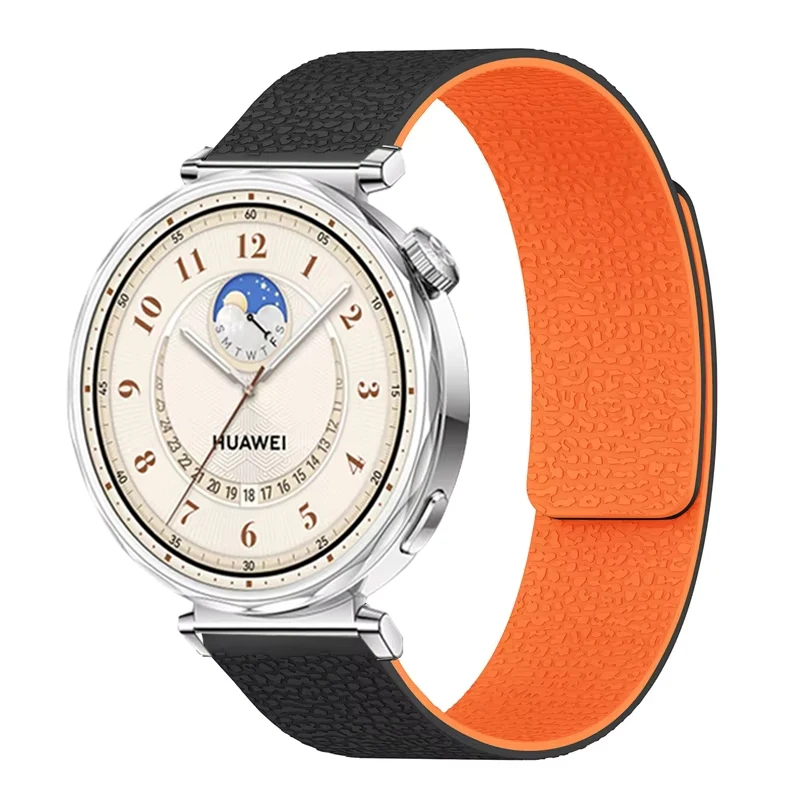 18mm Magnetic Silicone Leisure Watch Strap - Universal Band