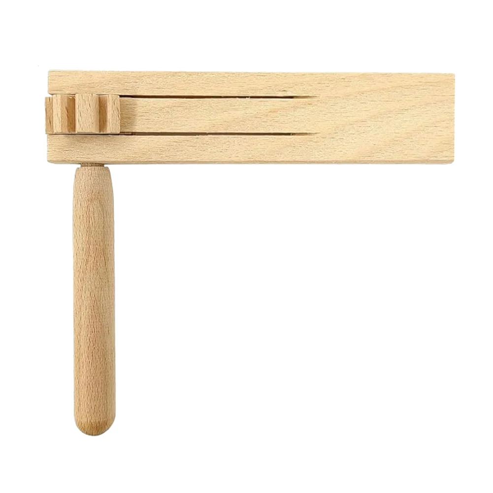 2Pcs Wooden Ratchet Sound Noisemaker Toys for Game Party Activities
