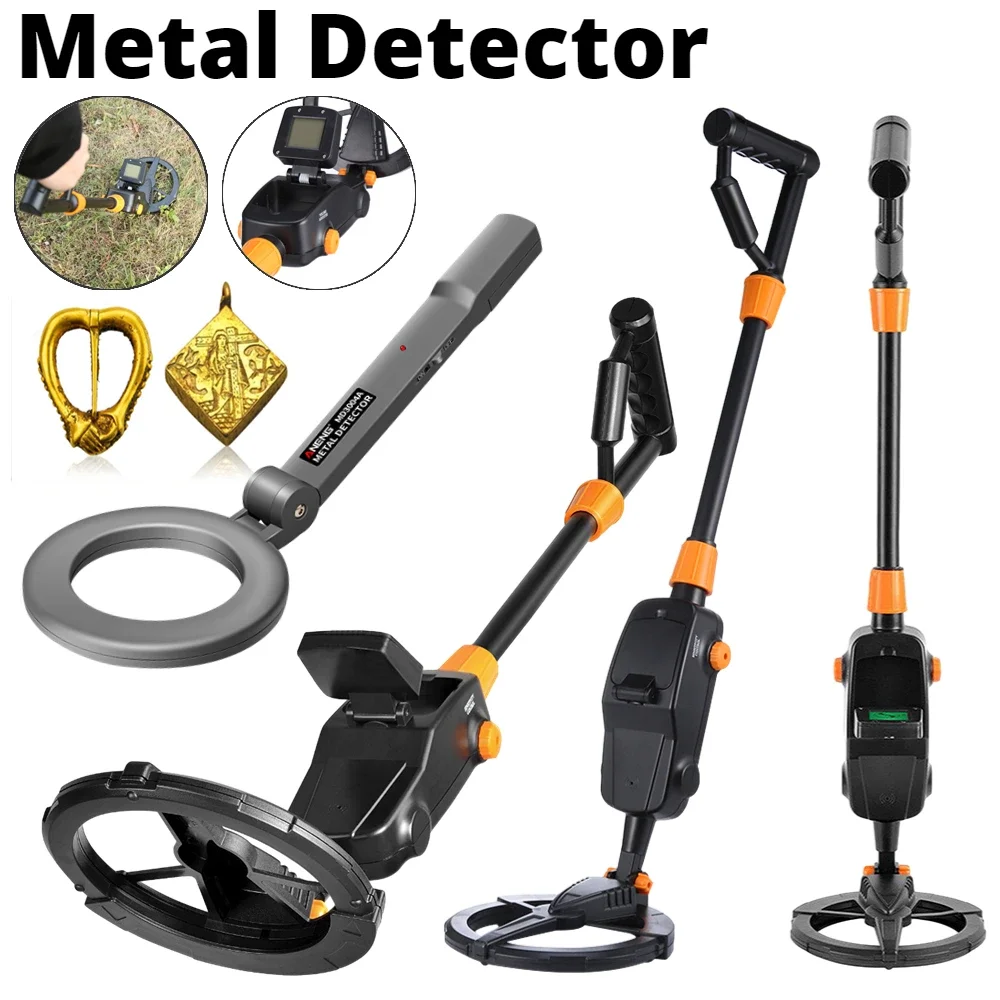 Underground Metal Detector LCD Display Gold Treasure Detector Handheld Metal Gold Detector High Sensitive Gold Silver Seeker Too