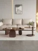 Glass Round Table, Multi-colour Size Set, Tea Table Coffee Table, High Temperature Resistance, Easy To Clean, Office Cafe Home 5