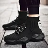 Socks Sneakers Men Knit Upper Breathable Sport Shoes Sock Boots Mans Shoes High Top Running Shoes for Men Zapatillas De Deporte 6