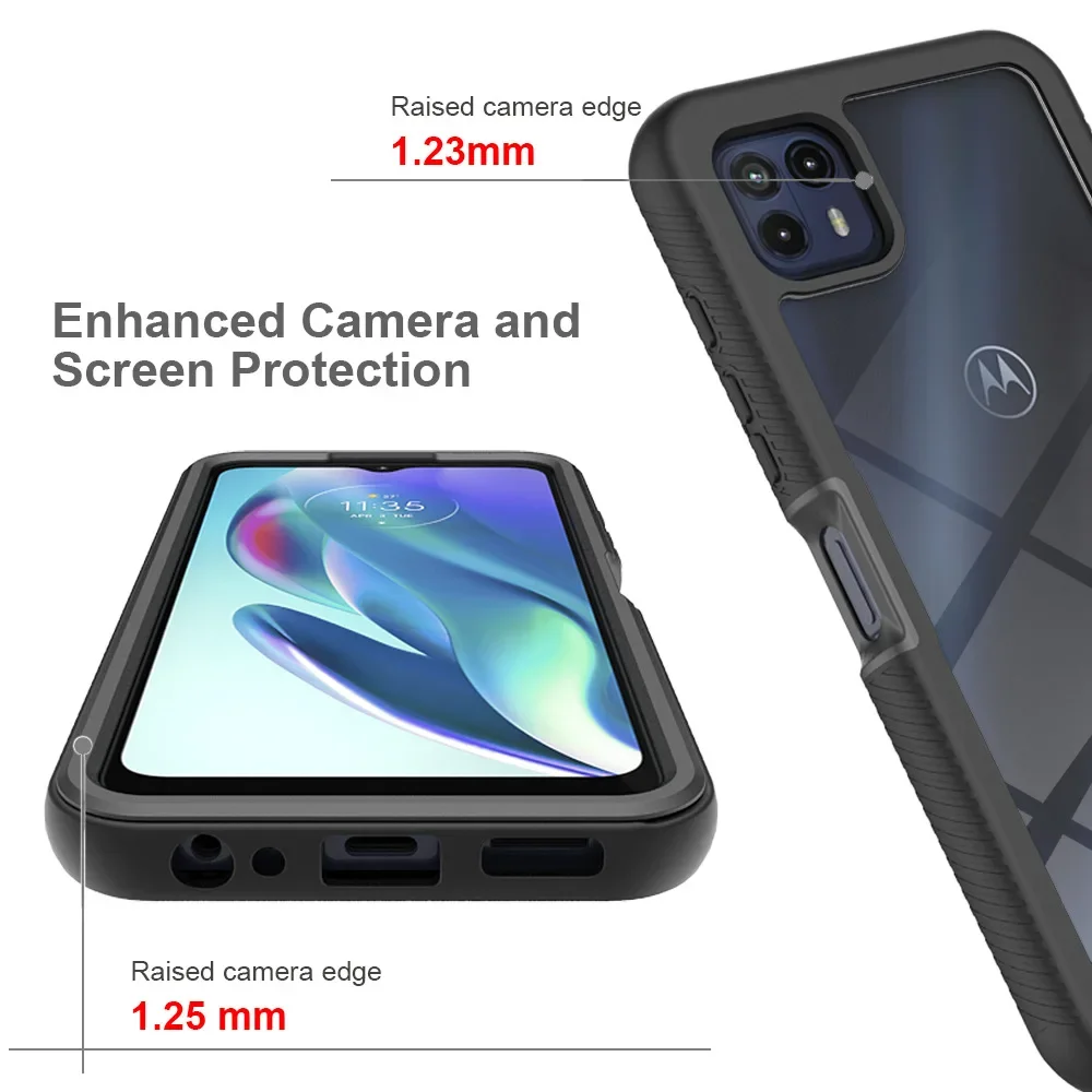 Hybrid TPU/PC Sky Case For Motorola Moto G50 5G / Moto G60 G60s Rugged Fundas Capa Two Layer Shockproof Shell Hard Back Cover