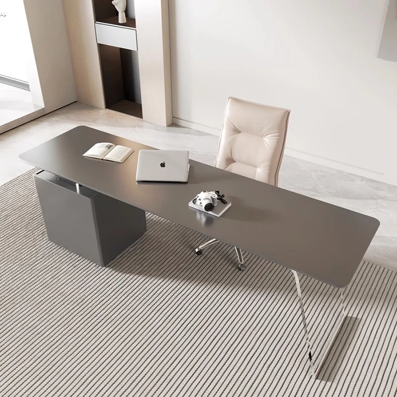 

Nordic Italian Desk Portable Organizer Executive Luxury Modern Table Storage Adjustable Escritorios De Oficina Office Furniture
