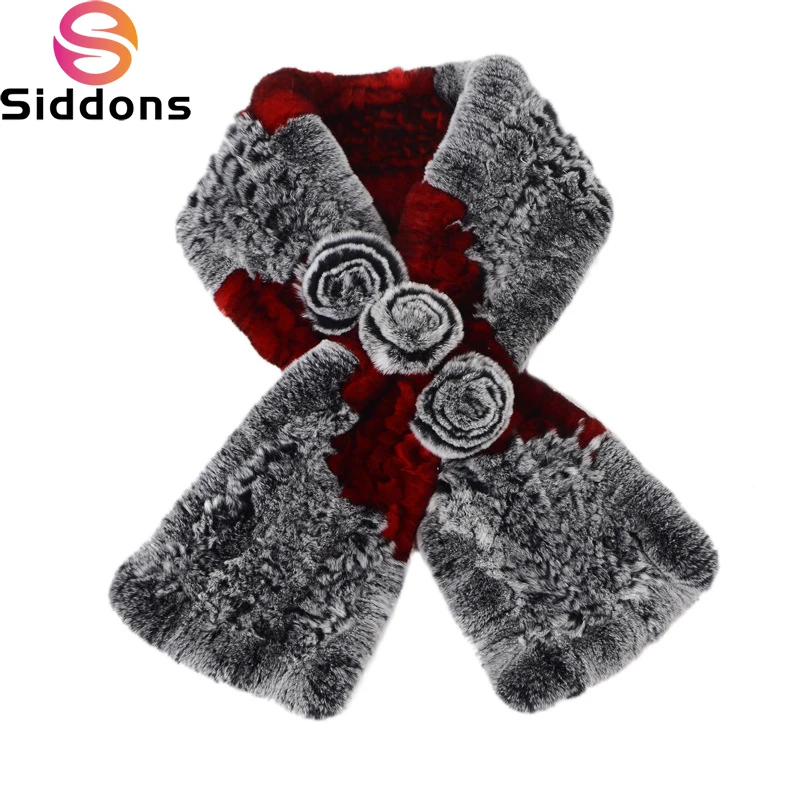 

2024 Модные женские шарфы из натурального меха кролика Рекс, зимние женские шарфы, настоящая яркость, натуральный теплый мягкий шумоглушитель из меха кролика рекс