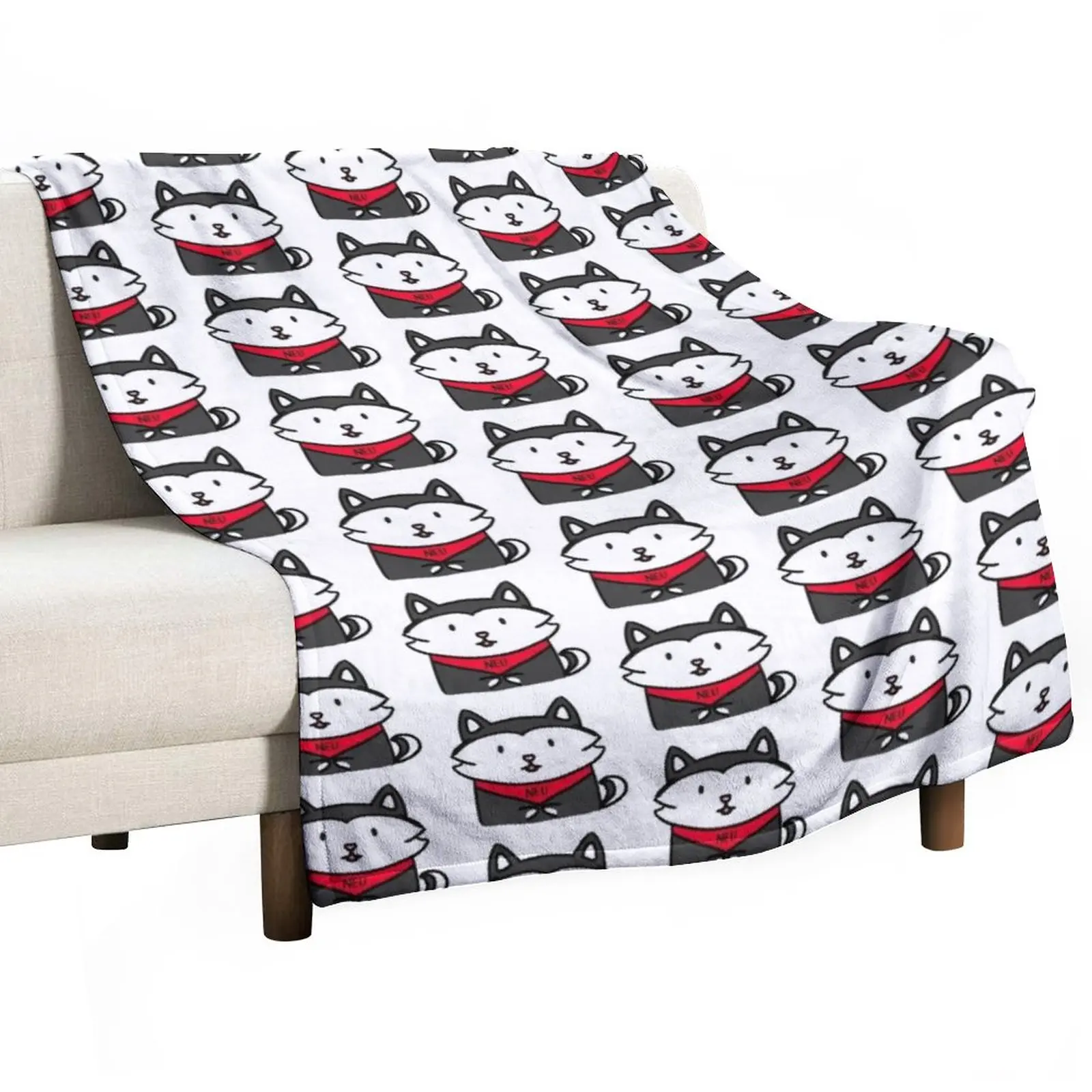 

Northeastern Husky Throw Blanket Baby Blanket Sleeping Bag Blanket Luxury Throw Blanket